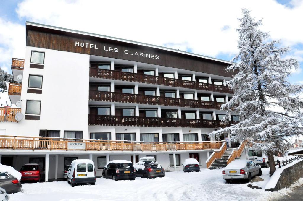 Hotel Les Clarines Les Deux Alpes Exterior photo